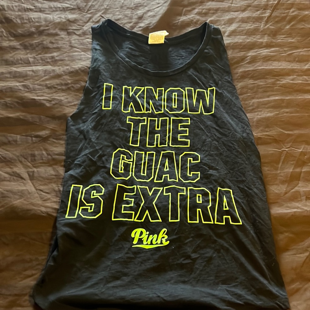 Victoria’s Secret pink sleeveless tank top